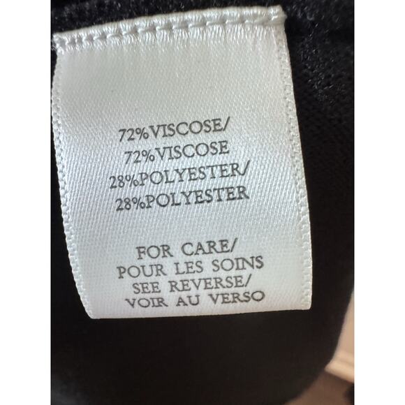 Torn by Ronny Kobo Black Halter Crochet Knit Maxi Dress Fringe Hem Size S NWT - Picture 3 of 11